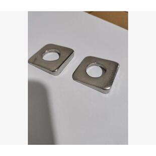 M16冲压件 GB852 304不锈钢 工字钢用方斜垫圈