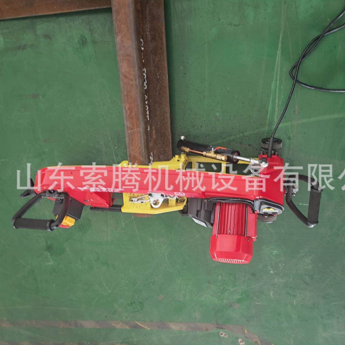 新能源无火花锯轨机 中国中铁50/60轨安全钢轨切割机山东索腾