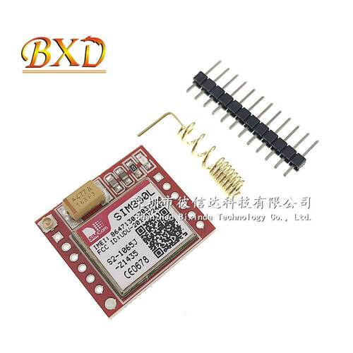 SIM800L模块SIM800L GPRS转接板SIM800 GSM模块microSIM卡