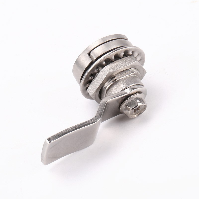 MS705-3A不锈钢 三角 金属三角锁配电箱锁 门锁机械门锁 转舌锁