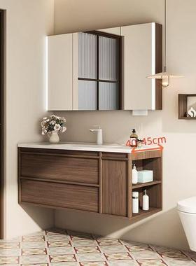 浴室柜组合小户型宽40cm厘米超薄窄卫生间洗脸盆45CM深洗漱台盆柜