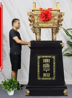 鼎摆件公司开业礼品乔迁礼物上市贺礼办公室周年庆典落地大鼎摆件