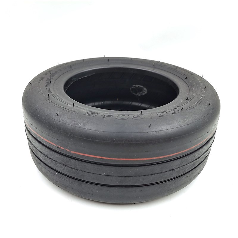 供应80/60-5真空胎加厚耐磨儿童卡丁车轮胎滑板车配件真空外胎