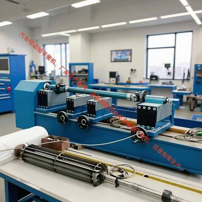 配合电焊机维修汽车传动轴 非标轴平衡机Shaft balancing machine