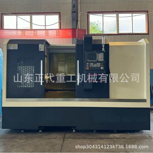 数控斜床身车床TCK63重切削 高精度TCK63Y  斜床身 数控斜车床
