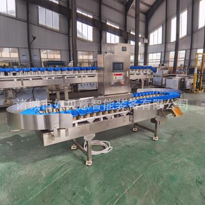 翻盘式水果称重分选机 白条鹅自动重量分拣机 鸡心果冻梨分拣机