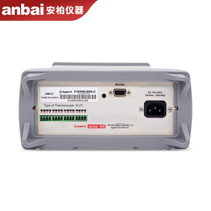 安柏AT4108/AT4116多路温度测试仪8路16路曲线温升测试记录巡检仪