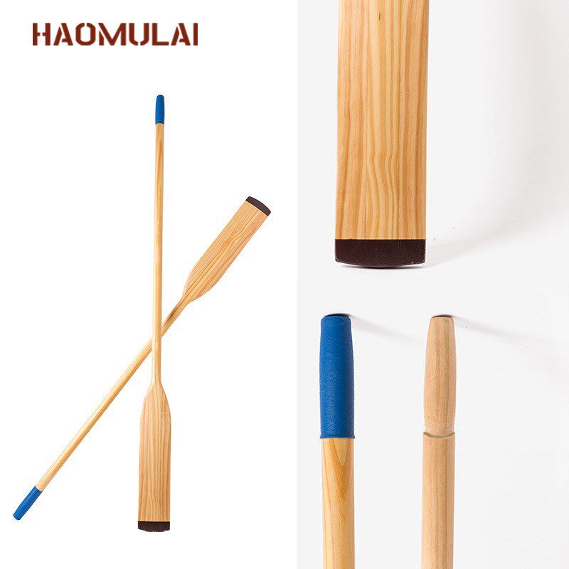 实木船桨厂家外单wooden oars 救生艇划桨手摇木制漂流划船浆