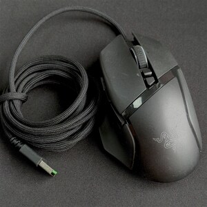 Razer雷蛇巴塞利斯蛇V3电竞RGB有线电脑游戏鼠标智能滚轮95新成色