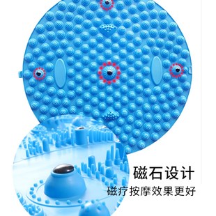 鹅卵石脚底按摩垫指压板足底按摩垫通经络脚踩款超慢跑石子路地垫