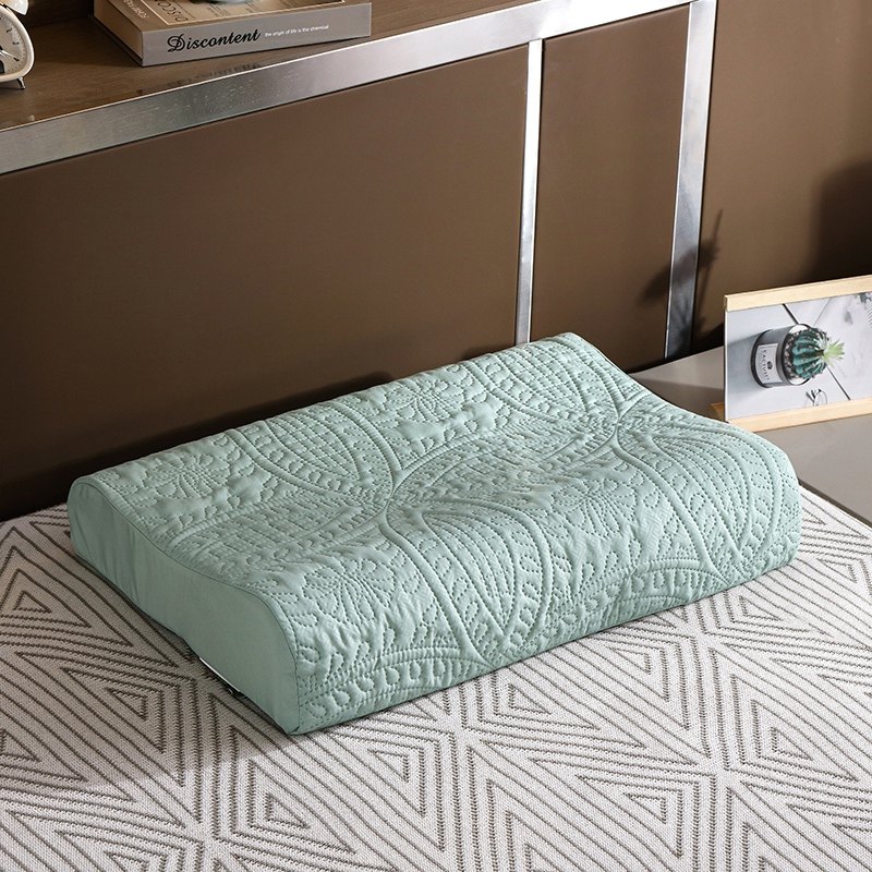 防水夹棉枕套防口水头油枕头枕芯保护套40*60乳胶套48x74cm一对装