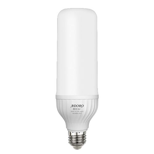 led圆柱灯泡E27螺口白光家用室内工厂仓库110V220V通用无频闪护眼