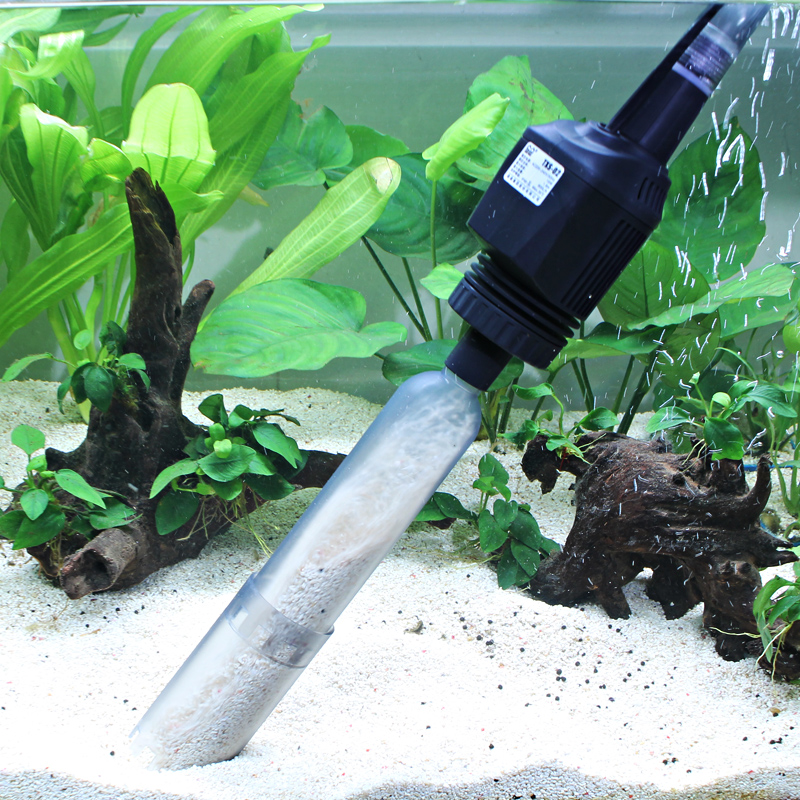 鱼缸换水器电动抽水器吸便器吸粪器洗沙器吸污器清洁工具洗鱼缸管