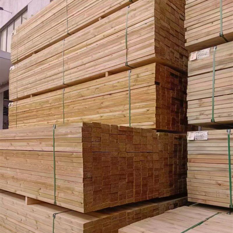 防腐木龙骨户外樟子松实木板材庭院地板葡萄架实木板材木屋凉亭