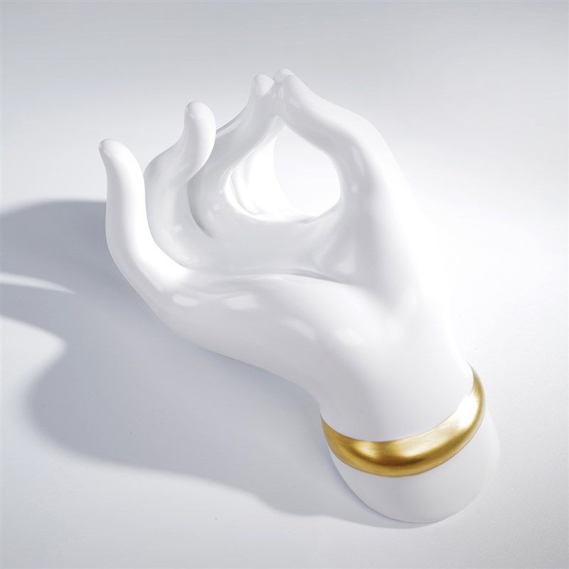 描金白瓷文人手型香插锦灰东方气味美学景德镇沉香艺术装置,家居饰品,香托/香盘/香座/香插,淘宝优惠券,粉丝福利购,淘宝优惠卷