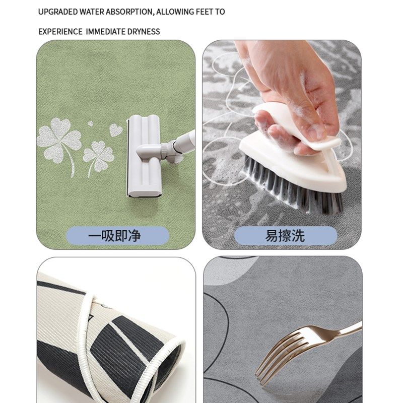 简约圆形转椅地毯卧室电脑茶几地板保护垫防滑耐脏家用书房脚垫,居家布艺,地毯,淘宝优惠券,粉丝福利购,淘宝优惠卷