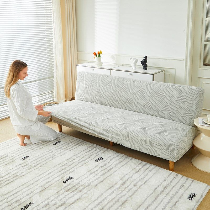 无扶手折叠万能沙发床套高级感弹力沙发罩四季通用防尘罩新款轻奢,居家布艺,沙发套,淘宝优惠券,粉丝福利购,淘宝优惠卷