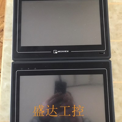威纶工业触摸屏 MT6100IV2WV MT6100I V2WV实物拍摄 功能完好