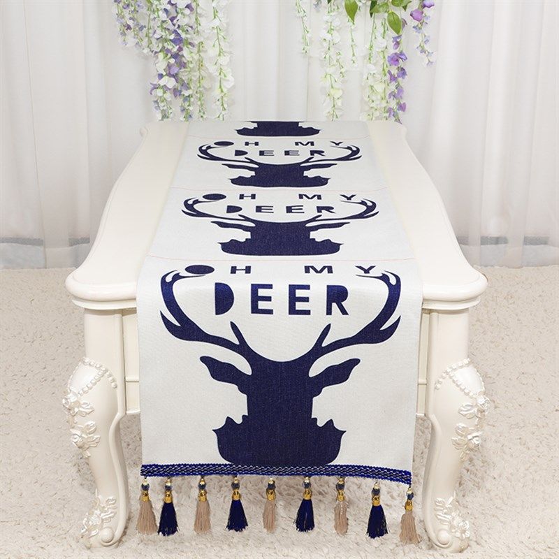 田园简约风格小清新长方形客厅茶几布电视柜盖巾台布防尘桌垫定制