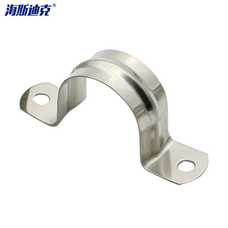 海斯迪克HKZ-121304不锈钢管卡骑马卡管夹固定卡U型卡子水管卡Φ1