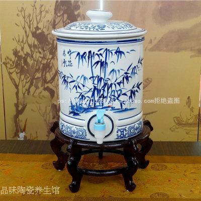 陶瓷养生缸/储水器/过滤器/过滤缸饮水机过滤芯陶瓷过滤缸净水器