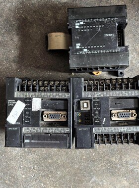 PLC主机CP1E-N20DT-D和扩展模块CP1W-