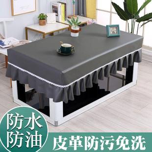 防水防油电炉罩烤火罩桌子罩套新款长方形火炉桌罩家用冬季炉火罩