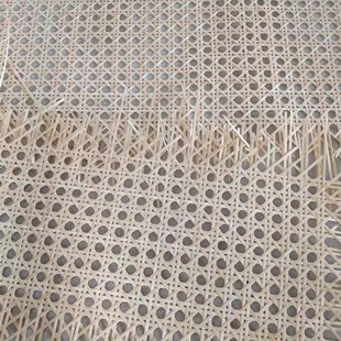 竹席吊顶六角孔八角孔酒店民宿编织席子装饰装修竹编屏风藤编定制