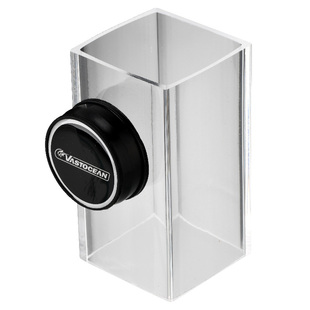 VO鱼缸水族箱吸盘磁力喂食圈上浮薄片颗粒饲料亚克力喂食器投食圈