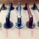 木门厨柜门把手水管工业拉手 创意简约老欧式 美式 乡村复古铁艺个性