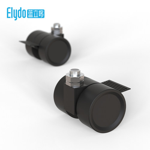 蓝立哆升降桌配件 静音万向轮