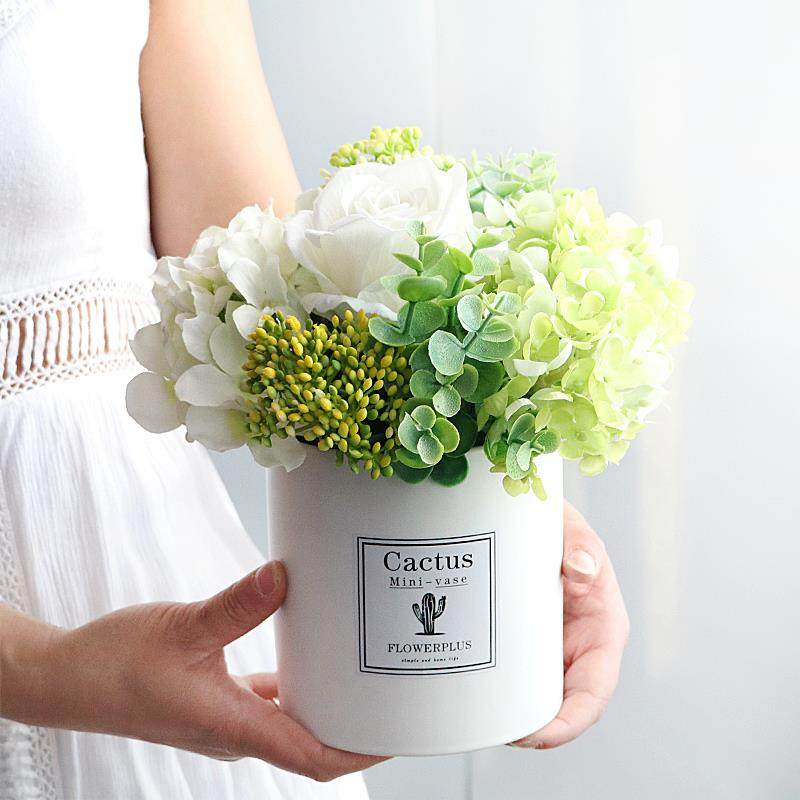 仿真假花干花室内客厅桌面茶几书桌餐桌摆设花艺清新摆件盆栽花束,家居饰品,仿真花/假花,淘宝优惠券,粉丝福利购,淘宝优惠卷