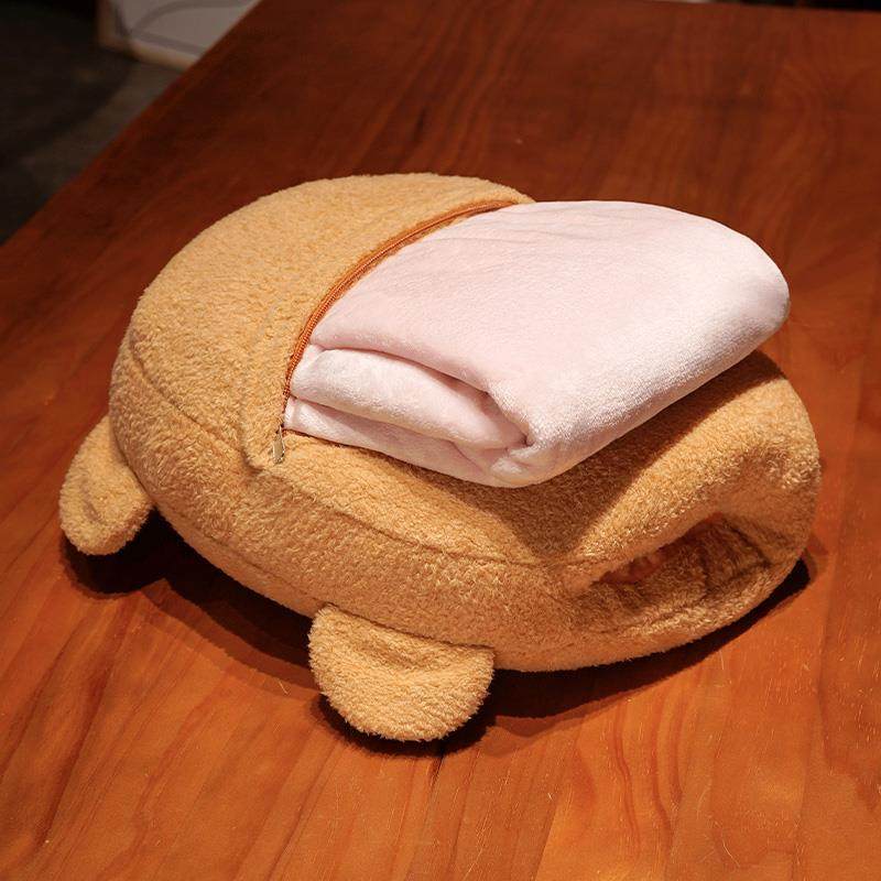 抱枕被子两用加厚午睡毯子二合一办公室靠枕折叠被子睡觉枕头车用,居家布艺,抱枕被,淘宝优惠券,粉丝福利购,淘宝优惠卷