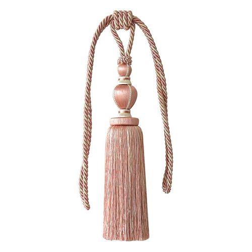 现代简约长流苏挂球绑带精致手工编织装饰绑绳窗帘绑绳挂穗热销