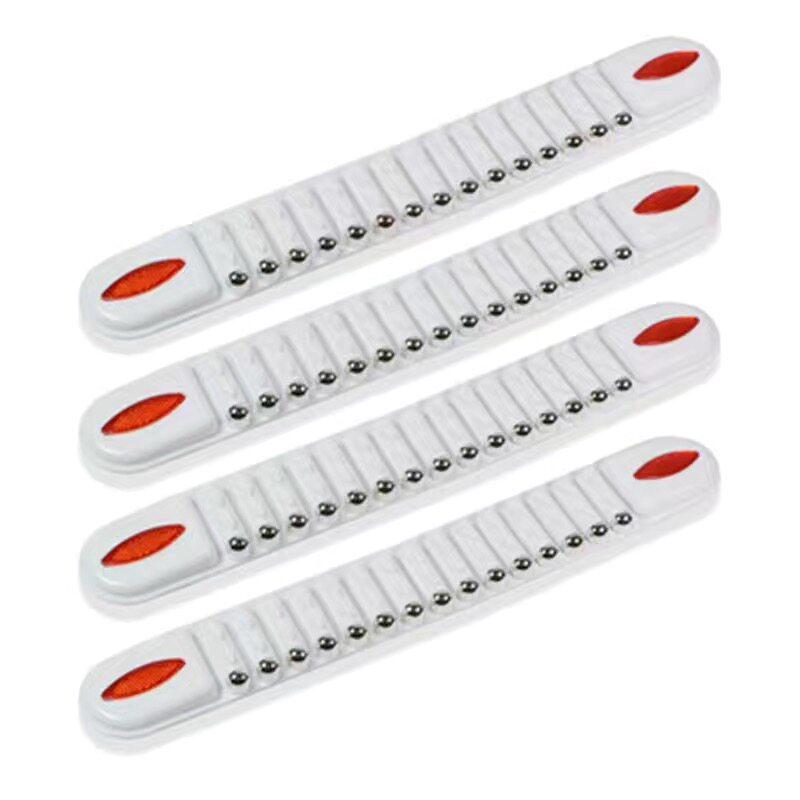 4条装 新款汽车用前后保险杠防撞胶条保护贴车载车身房管处装饰条