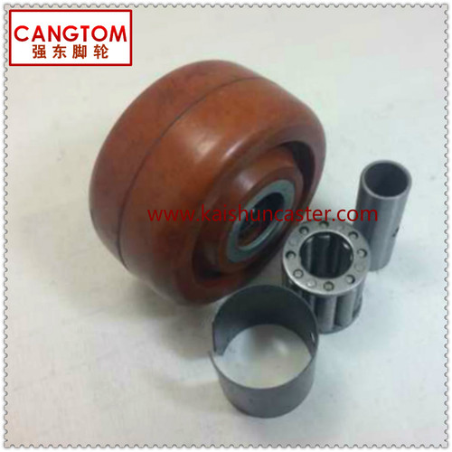 耐高温轮3*1.5寸中重型耐高温脚轮3寸隧道炉旋转炉烤箱高温万向轮