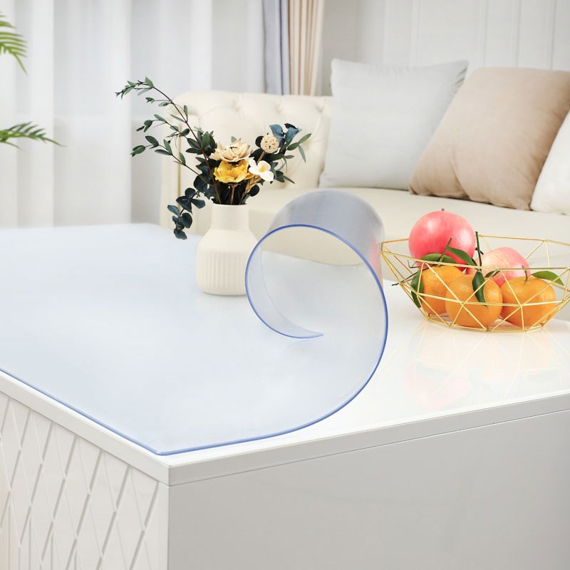 2024新款茶几桌垫防水防油防烫免洗餐桌布家用pvc软玻璃桌面垫子