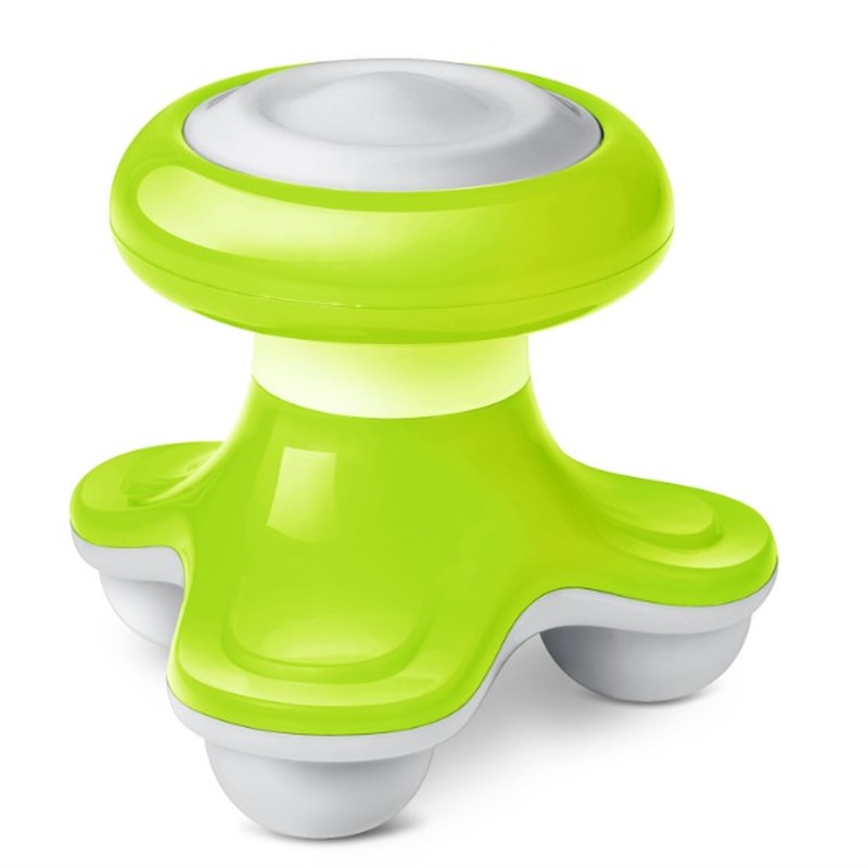 送电池水波浪小型三角按摩器家用USB带线颈椎腰腿全身手压按摩仪