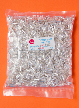 EN-2508裸铜管 管形裸端子 铜管 冷压 铜连接管GT型 2000只