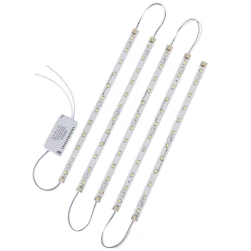 led灯条长条吸顶灯替换吸顶灯板 灯带长灯条磁铁吸附改造5730灯芯