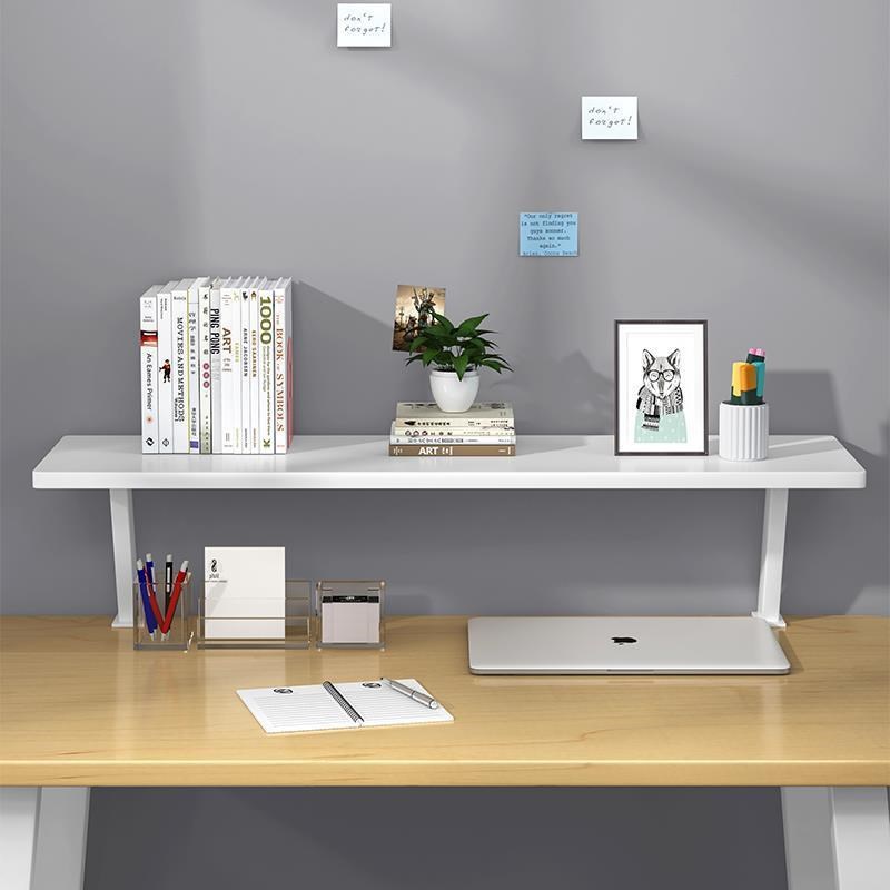 儿童学习桌书架桌面书桌收纳置物架加高增高架分层桌上阅读书架子