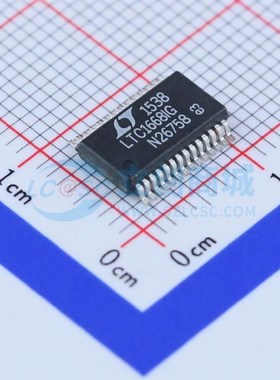 数模转换芯片DAC LTC1668IG#PBF SSOP-28-208mil 电子元器件配单