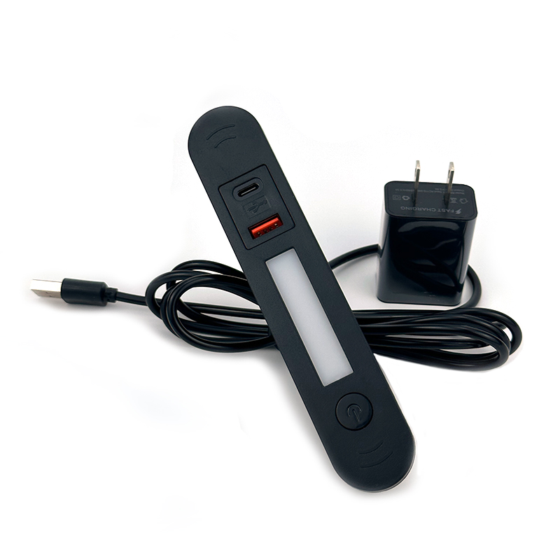 床头插座嵌入式排插隐藏带USB充电感应夜灯床头柜手机内嵌充电器