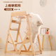 攀爬网实木猫爬架猫窝猫树一体家用剑麻垫猫抓柱小型三角猫咪架子