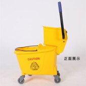 加厚拖把桶 加厚大容量墩布清洁拖地桶 挤水桶榨水车地拖洗拖把桶