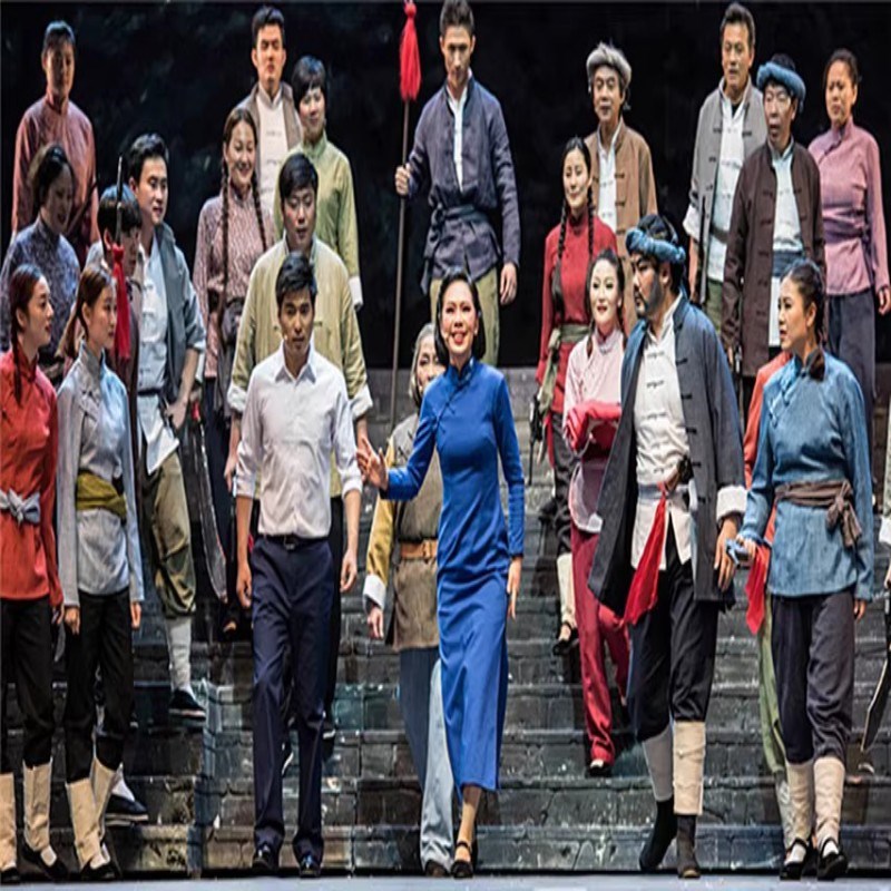 农民补丁衣江姐演出服绣红旗狱友地下党民国老百姓话剧红岩魂斜襟