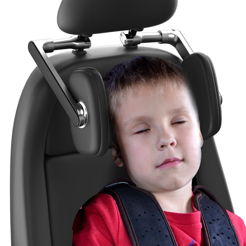 汽车侧睡头枕护颈枕靠枕车载儿童睡觉神器车用副驾后排座椅侧靠枕