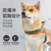 狗狗牵引绳小型犬泰迪比熊狗胸背中型犬柯基柴犬马鞍遛狗专用绳子