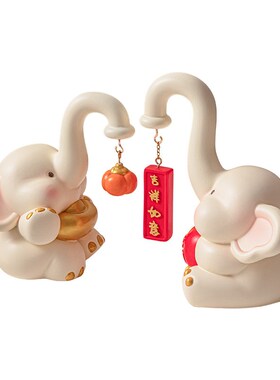 中式喜庆情侣摆件婚礼场景布置订婚婚房装饰品摆送闺蜜新人礼物