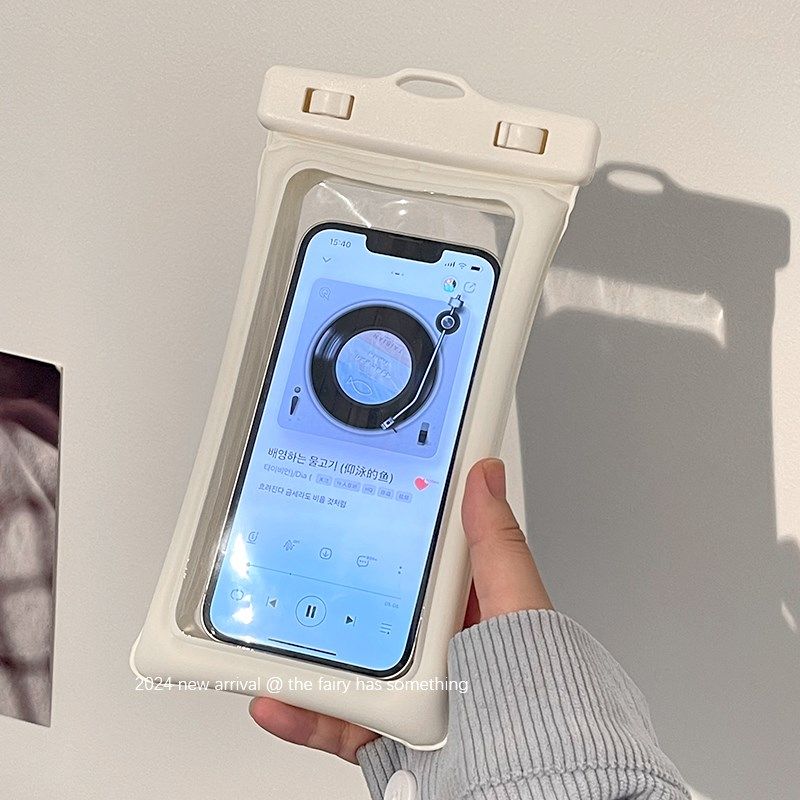 气囊密封手机防水袋可触屏游泳潜水漂流可拍照装备挂脖透明手机套,居家日用,防护包,淘宝优惠券,粉丝福利购,淘宝优惠卷
